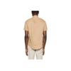 Polo Ralph Lauren SS24 Pony Embroidered Single-Breasted Loose Short Sleeve Shirt Men shirts Light-Brown 710795452-011