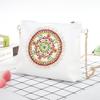 DIY Special Diamond Painting Pouch Peafowl Butterfly Flower Leather Chain Bags Women Storage Bag Diamond Embroidery Wallet Pouch