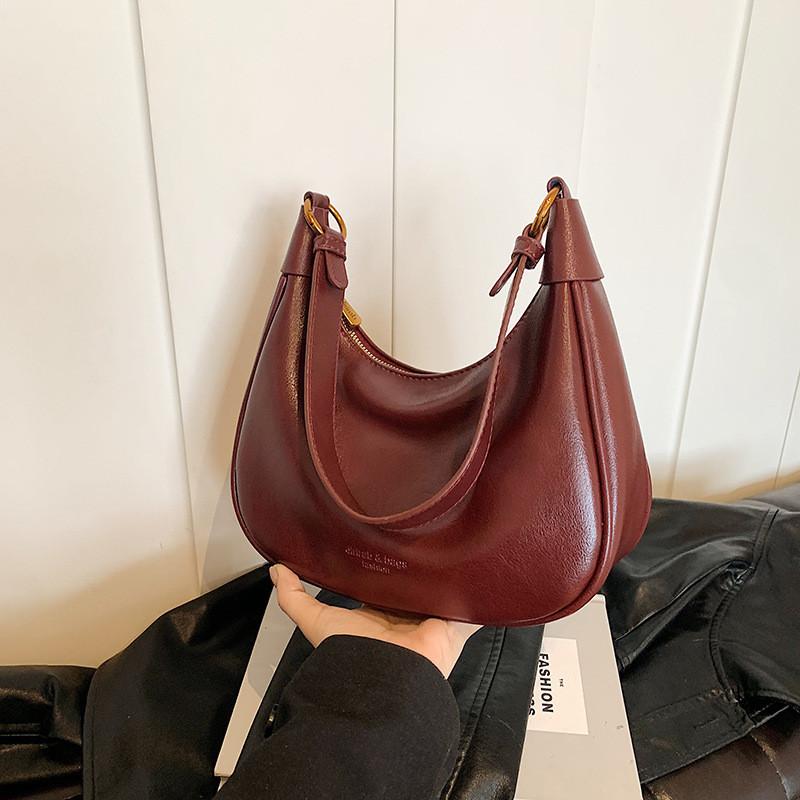 IELGY Ladies Underarm Bag Shoulder Crescent Bag