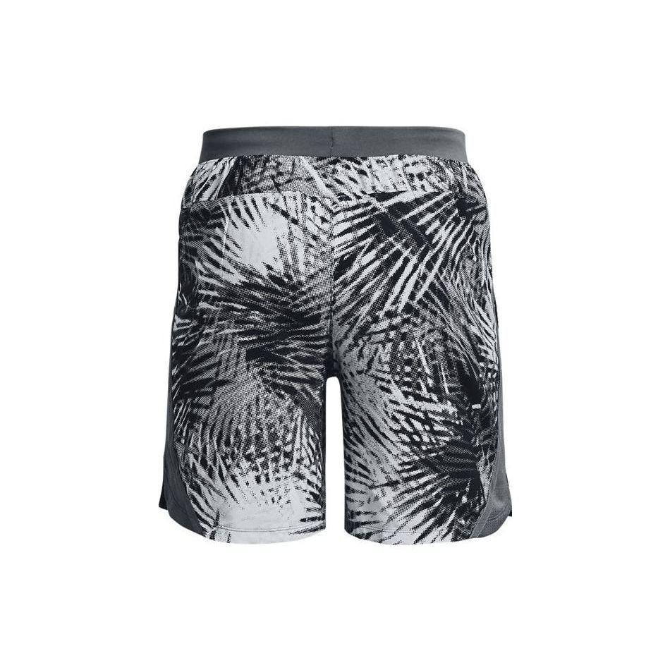 Under Armour 7 Inch Camouflage Running Shorts Men Shorts Gray 1361495-013