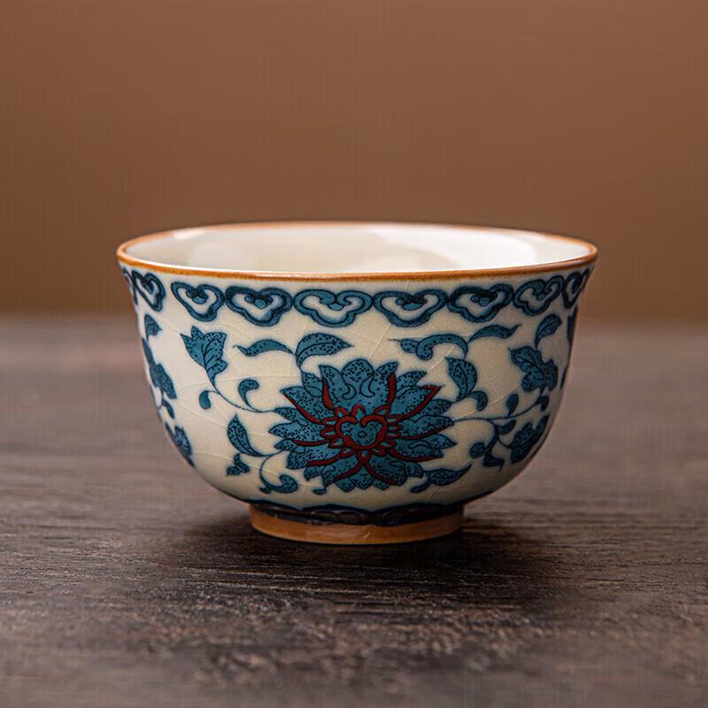 Large Chuwu Ru Kiln Ceramic Master Teacup