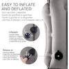 Travel Pillow , Neck Pillow Inflatable for Plane, Bus & Train - Ideal for Sleeping Comfort on Long Travelling - Inflatable Neck Pillow