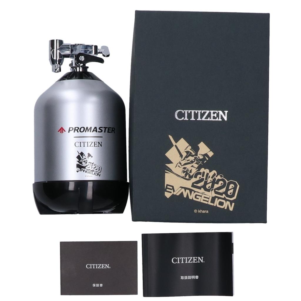 CITIZEN x Evangelion J250-S123780 400-piece limited edition Promaster diver's watch Watches blackUsed