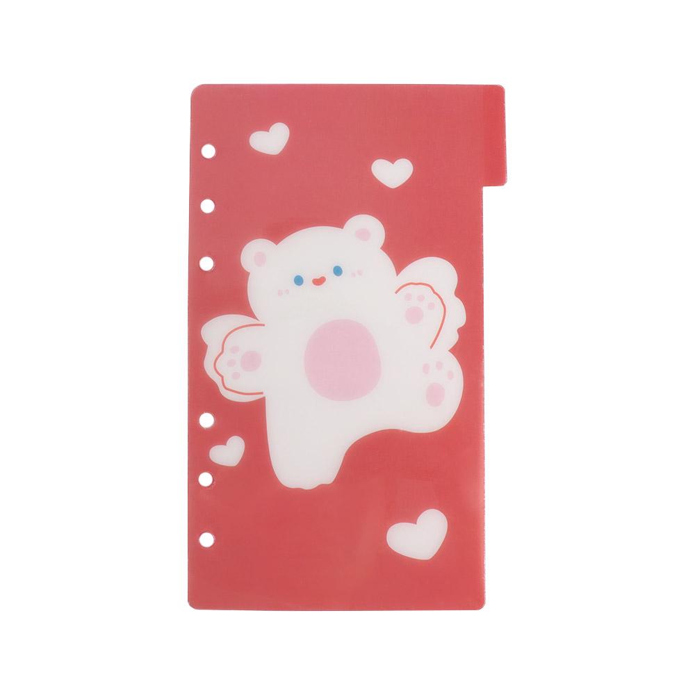 5Sheets A6 Loose-Leaf Notebook Refill Paper Refill Spiral Page Binder Indexing Cards  Stationery