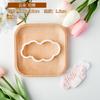 Babyparty-Ausstecher Rosa Prinzessin Mädchen Geburtstag Babybett Kuchen-Dekorationswerkzeuge Fondant Keks Dessert Prägeform Stempel