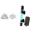 Four Speed Timing Fish Tank UV Sterilization Lamp Submersible Water Purification Lamp  Aquarium