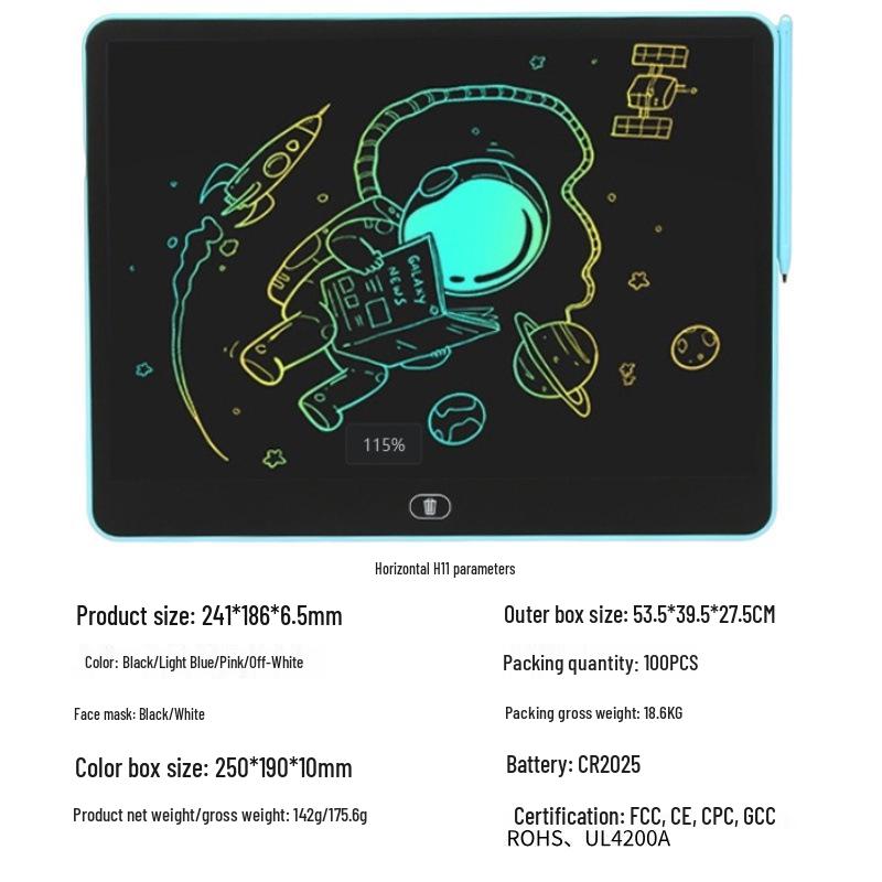 LCD Handwriting Tablet for Kids - Full Size Landscape 8/11/13/16 inches