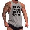 Men's Plus Size Sleeveless Sports Vest for Summer Fitness and Basketball