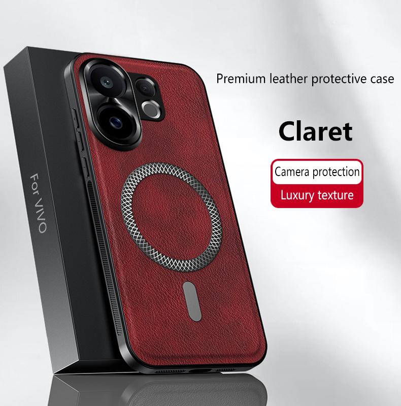 For VIVO S30 S30 Pro Mini leather full-cover magnetic waterproof shockproof fingerprint phone case