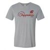 Central Michigan Chippewas Sunshine Script Canvas Triblend Shirt - Athletic Grey