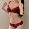 Ladies Summer Ultra Thin Sexy Lace Gathers Big Bosom Show Small Comfortable Breathable Underwear