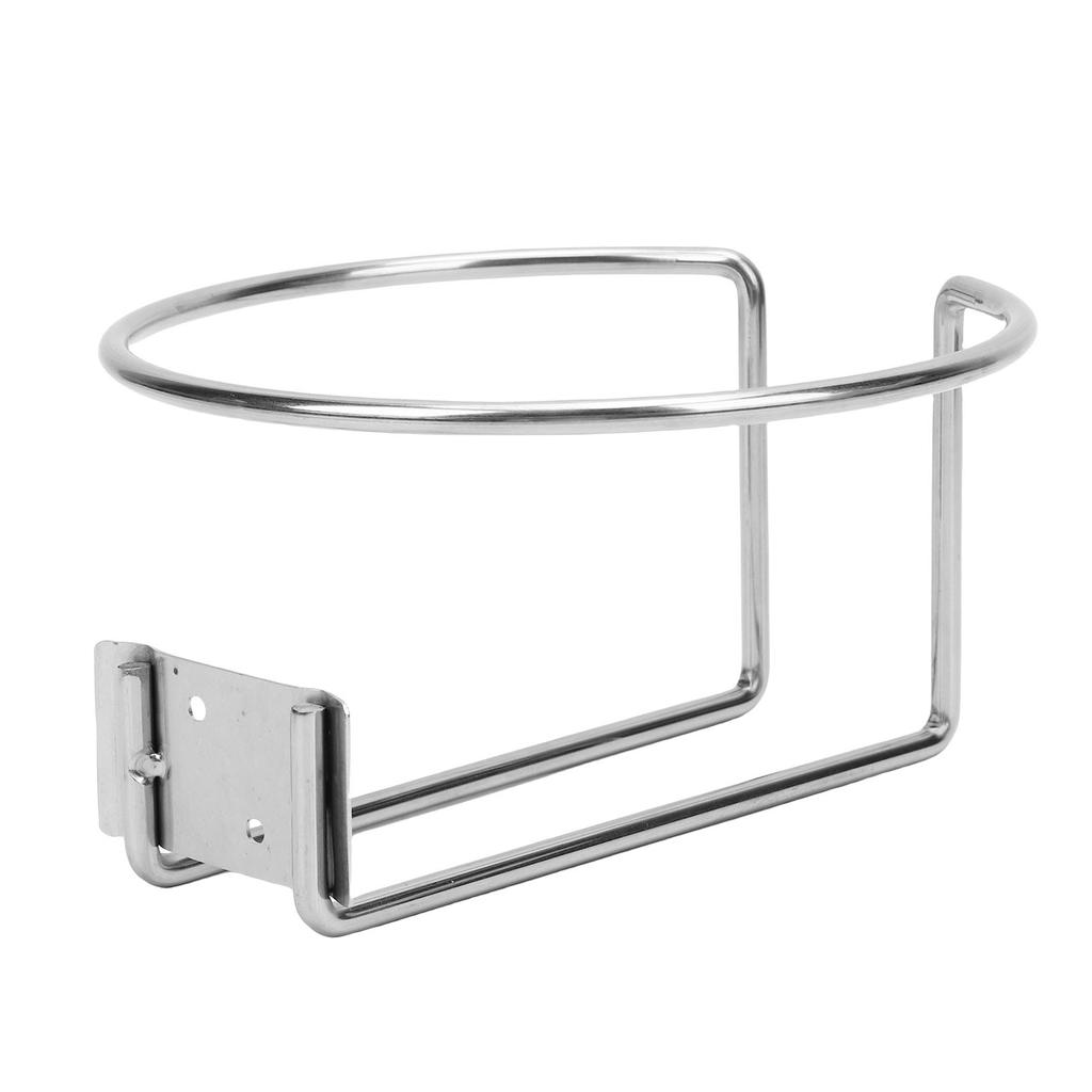 Ring Cup Holder Stainless Steel Wall Mounted Ringlike Drink Holder for Boat Yacht RV Truck