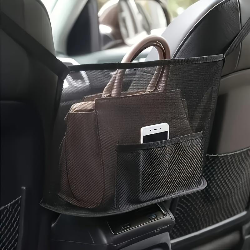 Car Storage Mesh Bag Seat Gap Organizer Trunk Storage Net Chair Backpack Bag Car Back Seat Storage Interior Accessories