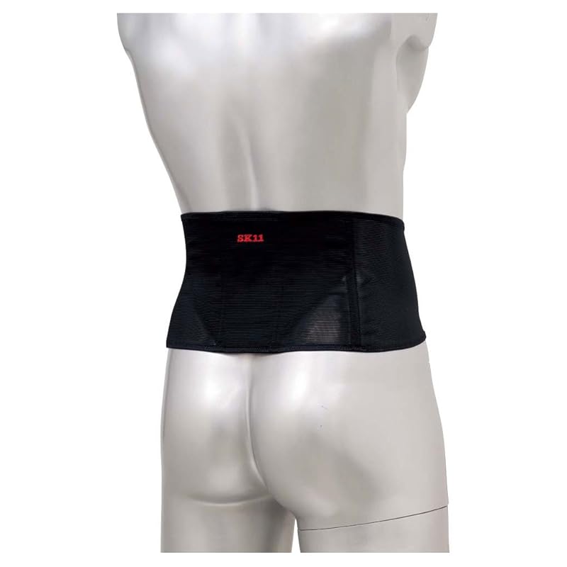 

SK11 Ultra thin and comfortable supporter For lower back black L GU-KOSI-L-BK