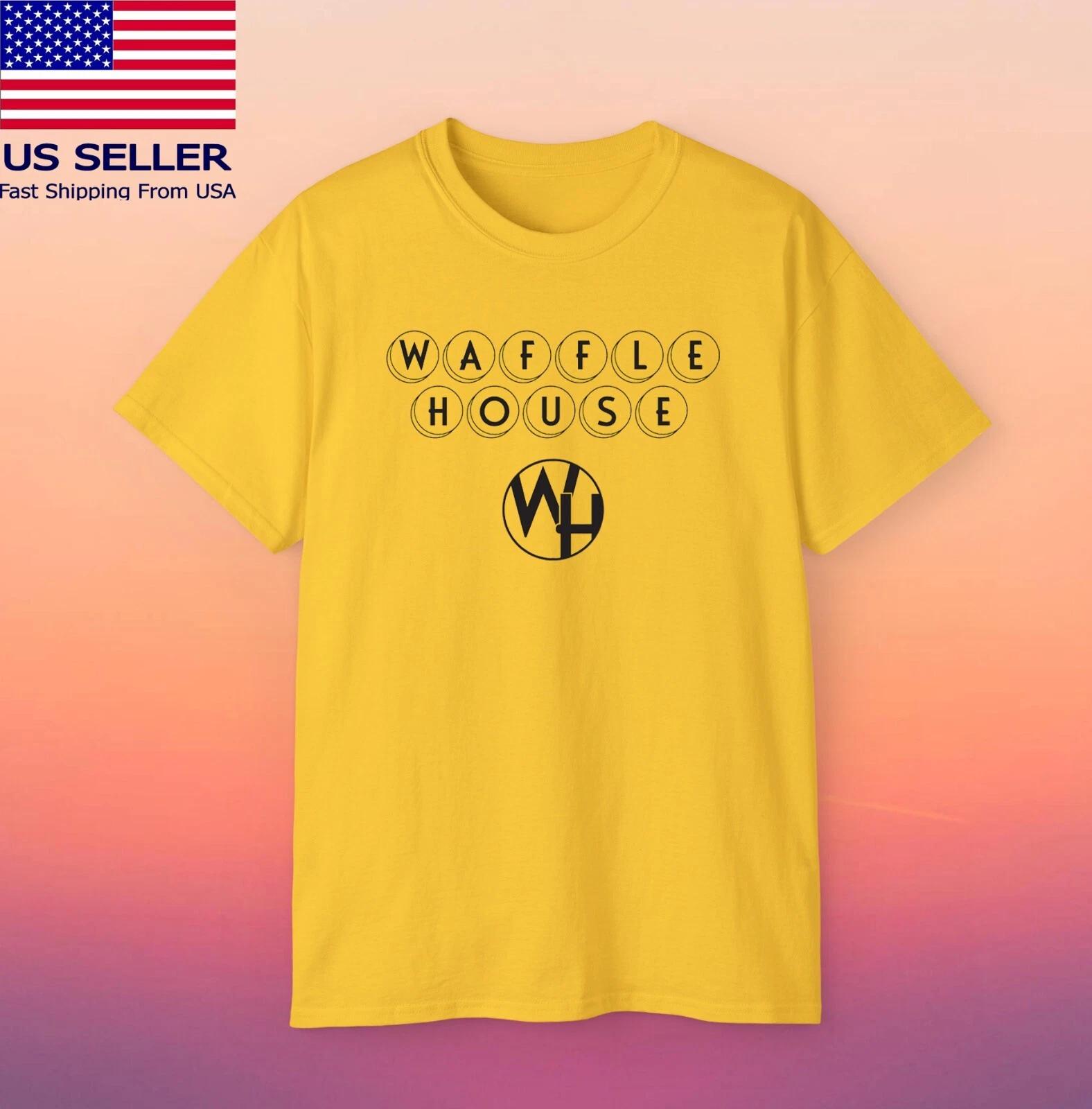 WAFFLE HOUSE Men s Yellow Size S-5XL 2XL