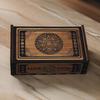 Portable Wood Tarot Cards Box Push Pull Cards Box Gift Case Divination Card Storage Container Witch Decoration Enduring