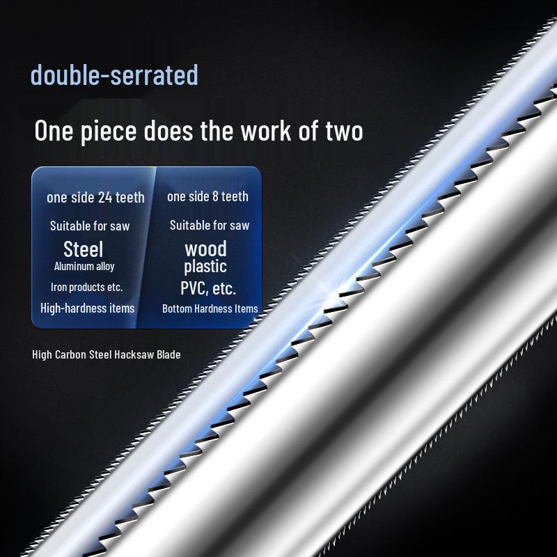 Dvouúčelový 300mm pilový list pro těžké zatížení s hrubými a jemnými zuby pro zpracování dřeva