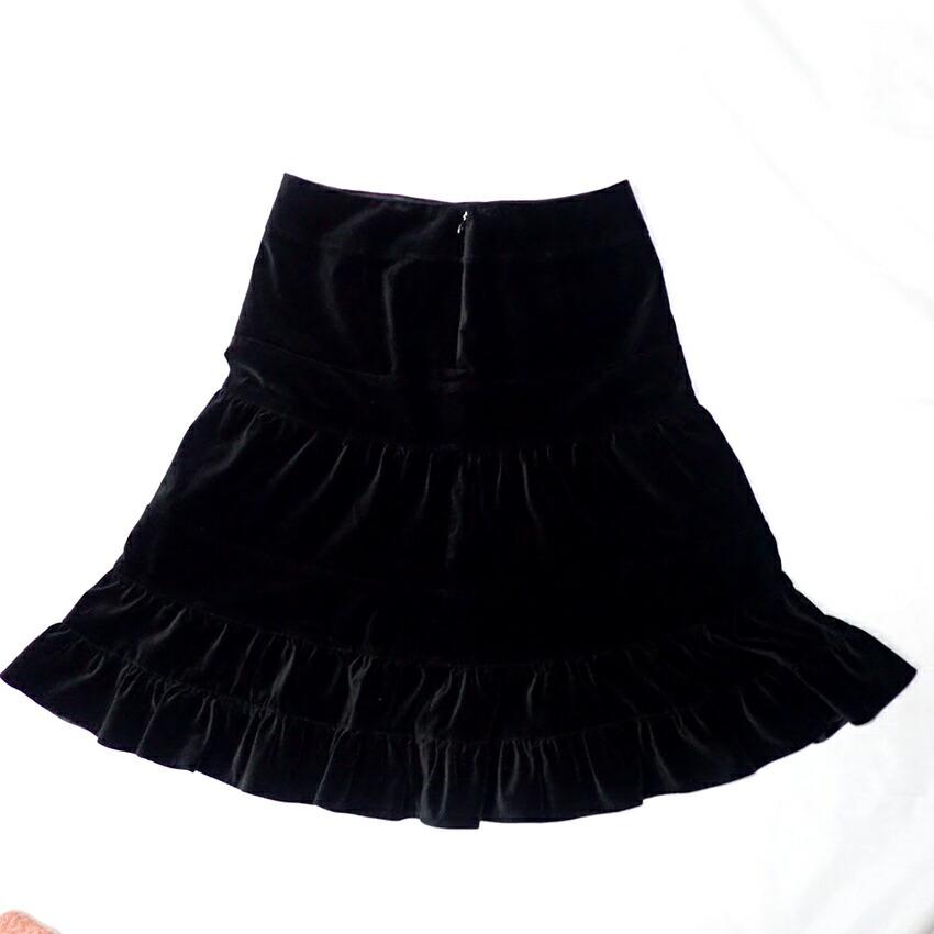 [Folosit] Fustă cu volane brodată KEITA MARUYAMA/b48-38