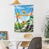 Biene Maja Custom Your Name Wall Decor Tapestry Art For Pet Memorial Birthdaywedding Party Backdrop Family Gift