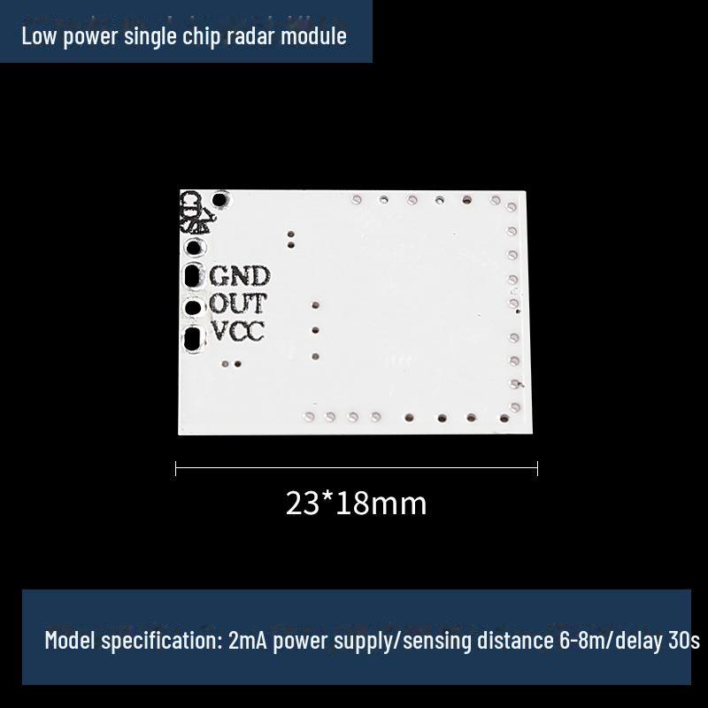 Smart Home-Körpersensor-Leuchte mit Mikrowellenradar, Infrarot- und menschlicher Körperinduktionstechnologie.