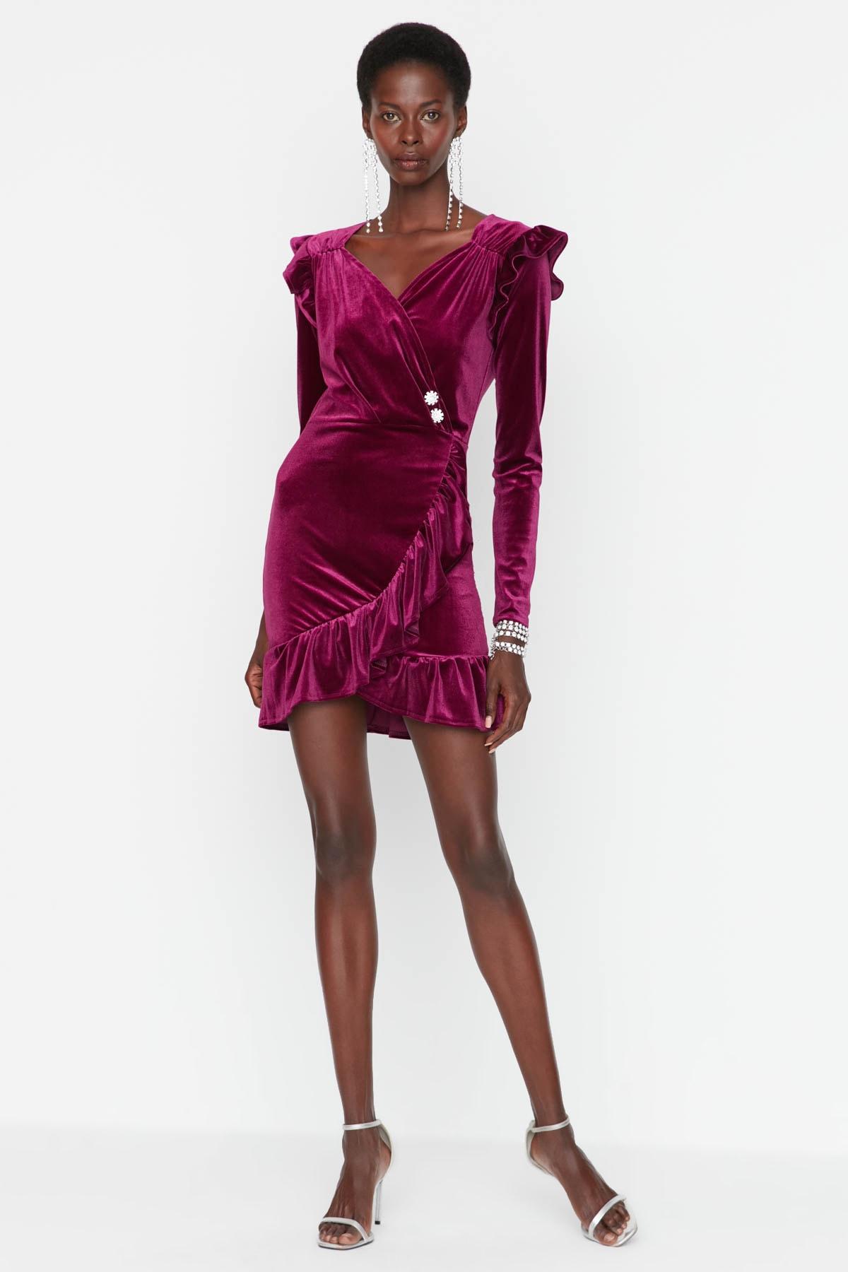 

Платье - Фиолетовый - Базовый