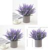Pianta Artificiale Lavanda Decorativa Con Vaso Per Casa Ufficio Arrangement Romantico Da Tavolo