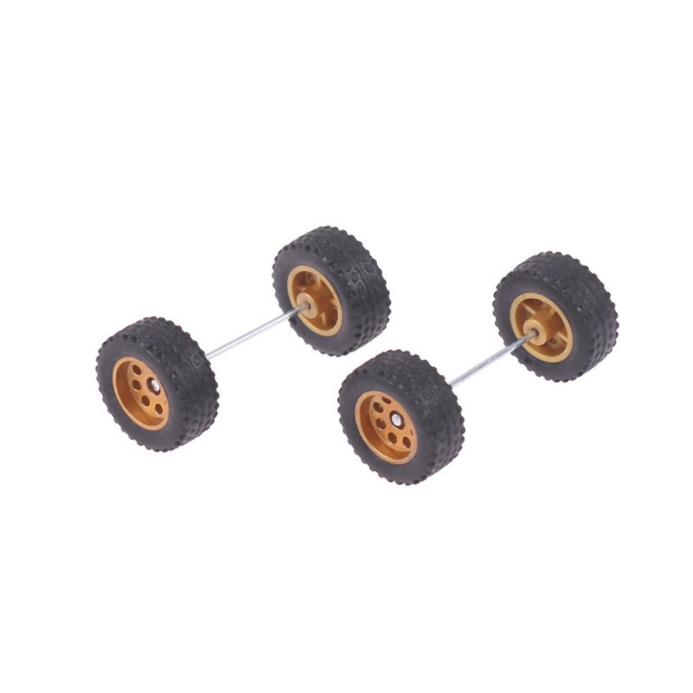 1Set Plastic Remote Control Car Modified Tires Diameter 14*5.5mm Diecast Alloy Car Hub