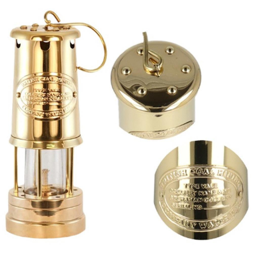 

Фонарь Vermont Lanterns Cole Miners Lamp 9 22,86 см латунь