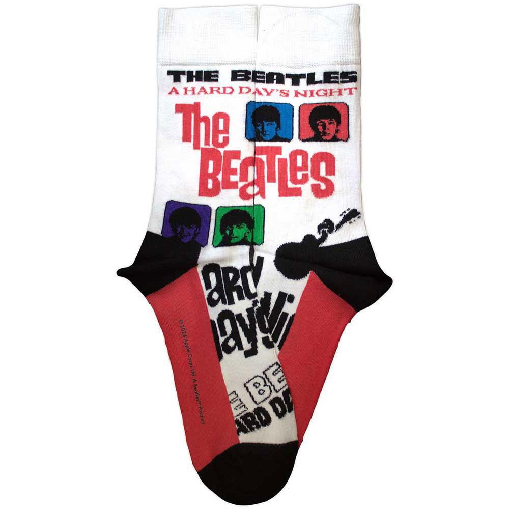 The Beatles Unisex Adult A Hard DayÂ´s Night Colours Ankle Socks
