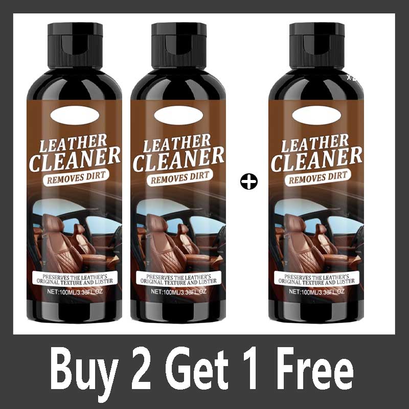 Leather Cleaner - A Universal Cleaner for Stain Removal, Refurbishing and Maintenance, Suitable for Sofas and Car Seats