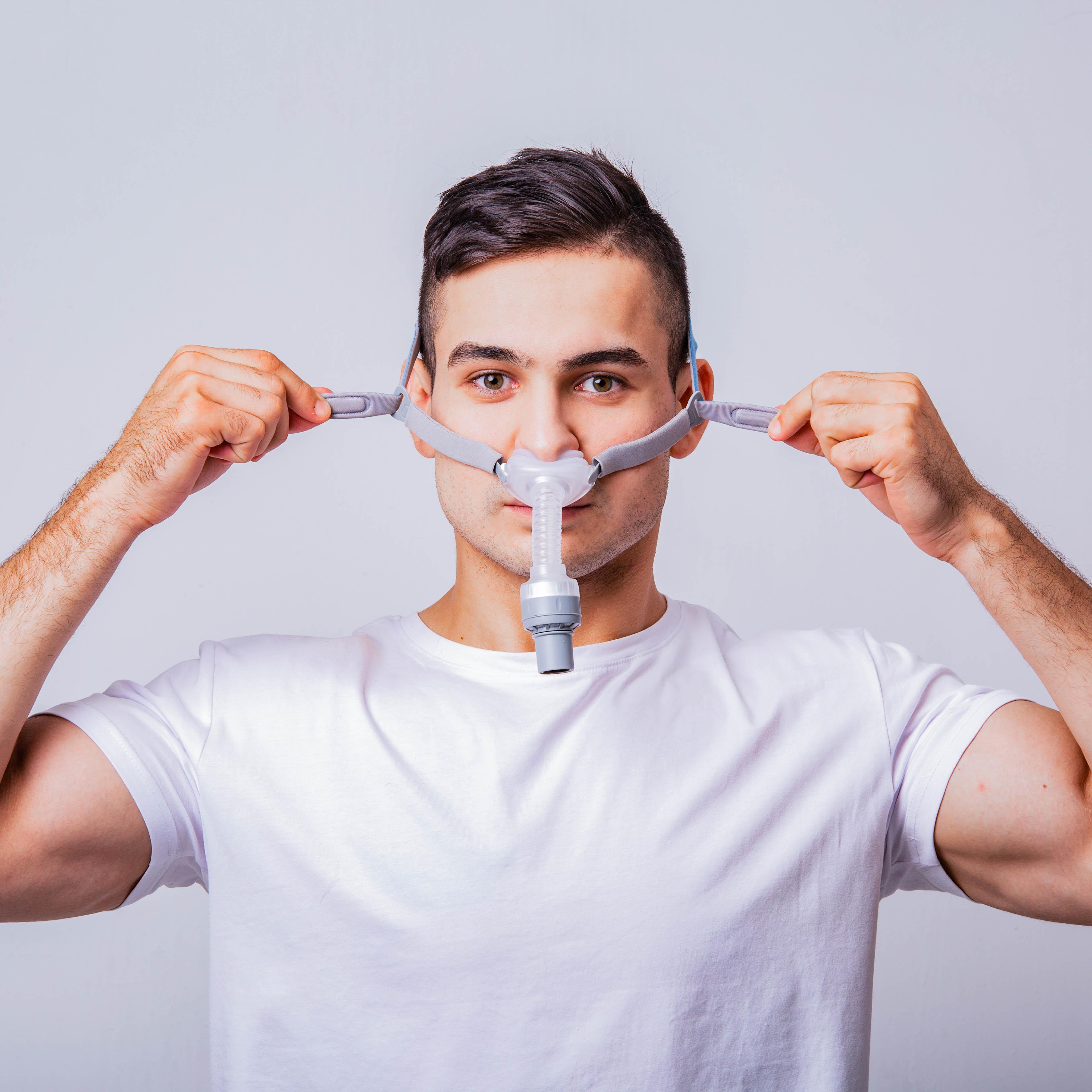 BMC P2H Носовая подушка CPAP Маска Силиконовый — фото 5