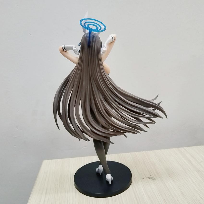 29cm Blue Archive Ichinose Asuna Menina Coelho 1/6 Figura Native Estátua Brinquedo Colecionável Adulto Modelo Anime Boneca Presente