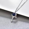 Tancise Women 925 Sterling Silver Zircon Necklace Pendant Gift