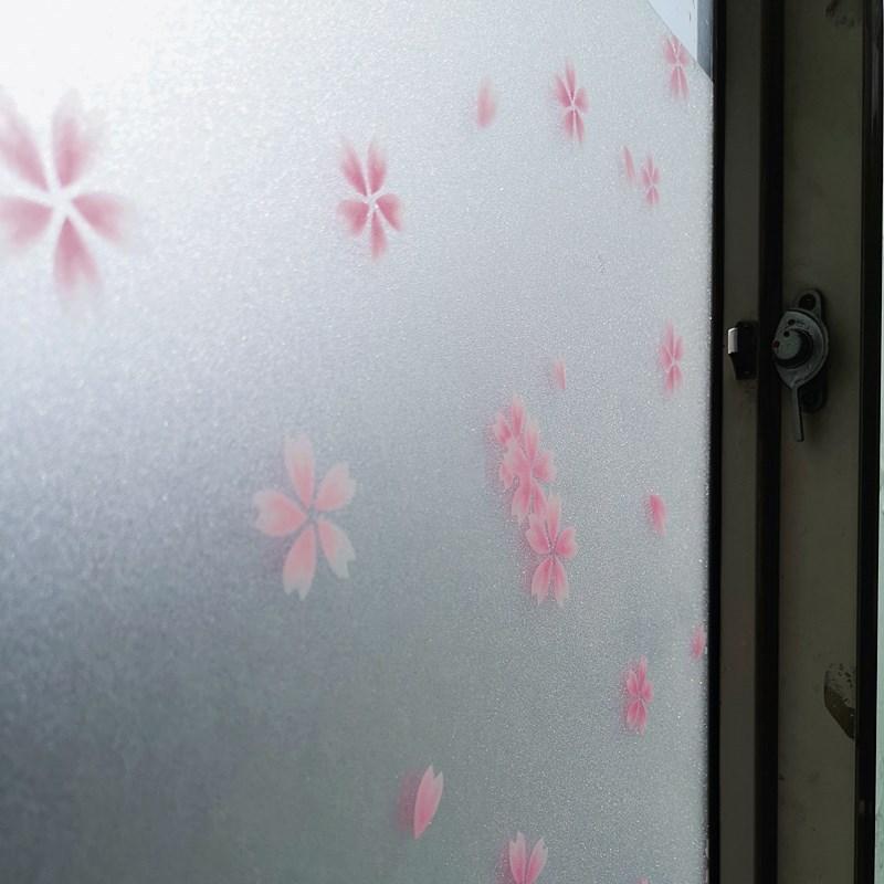 Colorful sun protection, heat insulation, anti-peeping, glue-free electrostatic stickers, kitchen, bathroom, office window glass film