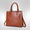 New Fashion Personalized Shoulder Handbag Oil Wax Leather Messenger Bag Fashion Mother and Child Three-piece Set
