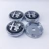 4Pcs 60mm T60 030 Wheel Hub Cover for Alfa Romeo Giulietta GT Mito Brera Giulia GTAM Car Logo Modification Hub Decoration Lhj566