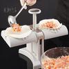 Dumpling Maker Hand Press Rustproof Non Stick Labor Saving Reusable Baking Accessories Plastic Double Head Ravioli Mold