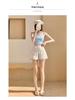 Women's Summer High-Waist Lace Sports Shorts - Casual, Loose, A-line, Wide-Leg, Three-Quarter Pants