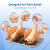 Durable And Safe Electric Shiatsu Foot Massager With Heat Deep Kneading And Rolling For Tired Feet Stress Relief For Parents Home Office
