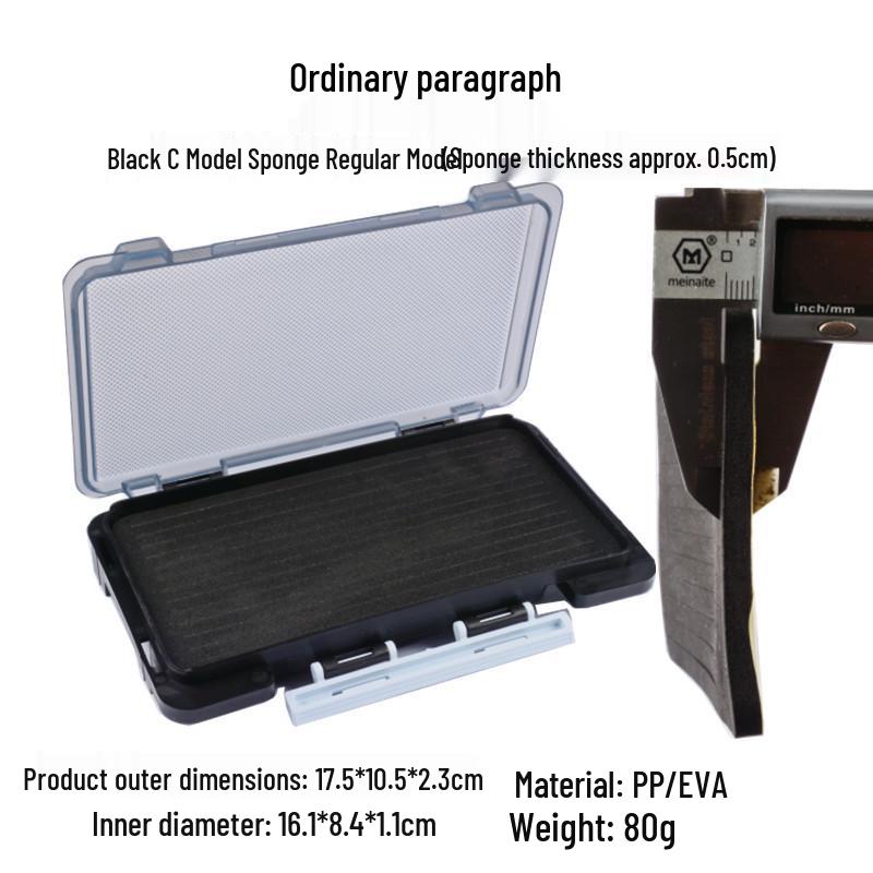 Portable Sequined Multi-Use Box Lures Baits Flies Earrings Jewelry 684₽