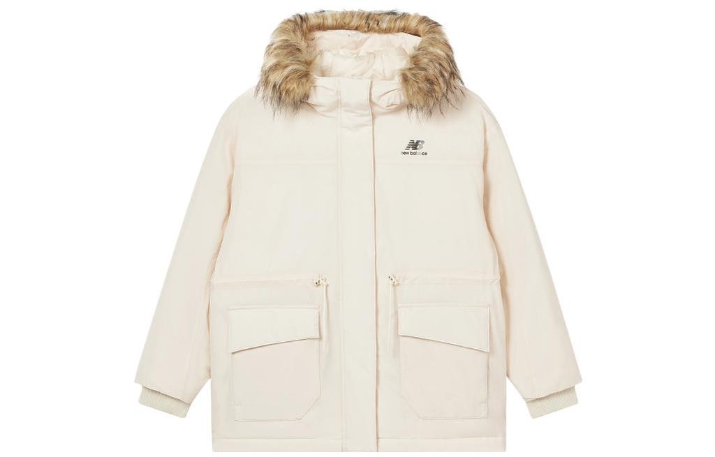 New Balance Down Jacket Women's Ecru AWJ23330-TCM