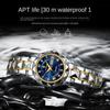 Luxury Brand New Women's Watch Waterproof Double Calendar Luminous Quartz Watch Diamond Ladies Business Clock