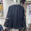 Europäische Station Herbst Neues Design Street Denim Patch Jacke Damen Locker und Enges Oberteil Trendige Marke