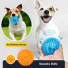 Squeaky Dog Toy Balls Puppy Chew Toys for Teething, BPA Free Non-Toxic Spikey Balls for Dogs Durable Toys for Aggressive Chewers