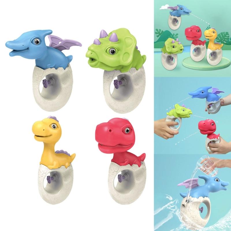 Handheld Cartoon Dinosaur Shape Water Guns Toy Hot Day Seasides Water Toy Kids Adult Outdoor Swimming Pool Seasides Toy