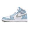 Дитячі кросівки Air 1 Retro High OG GS Hyper Royal Blue Light-Smoke-Grey White 575441-402