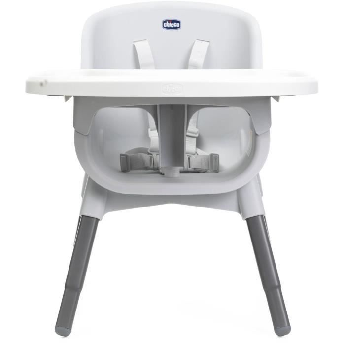 Chaise haute - CHICCO - Zest - Dès 6 mois - Gris