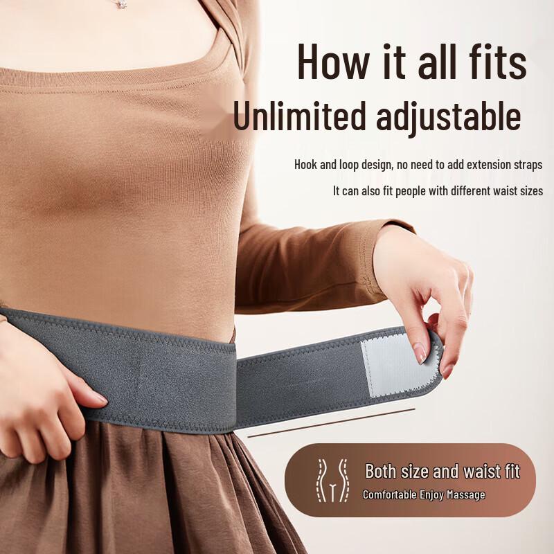 CHIGO Wireless Bianstone Waist & Abdomen Massager CN plug (adapter included)