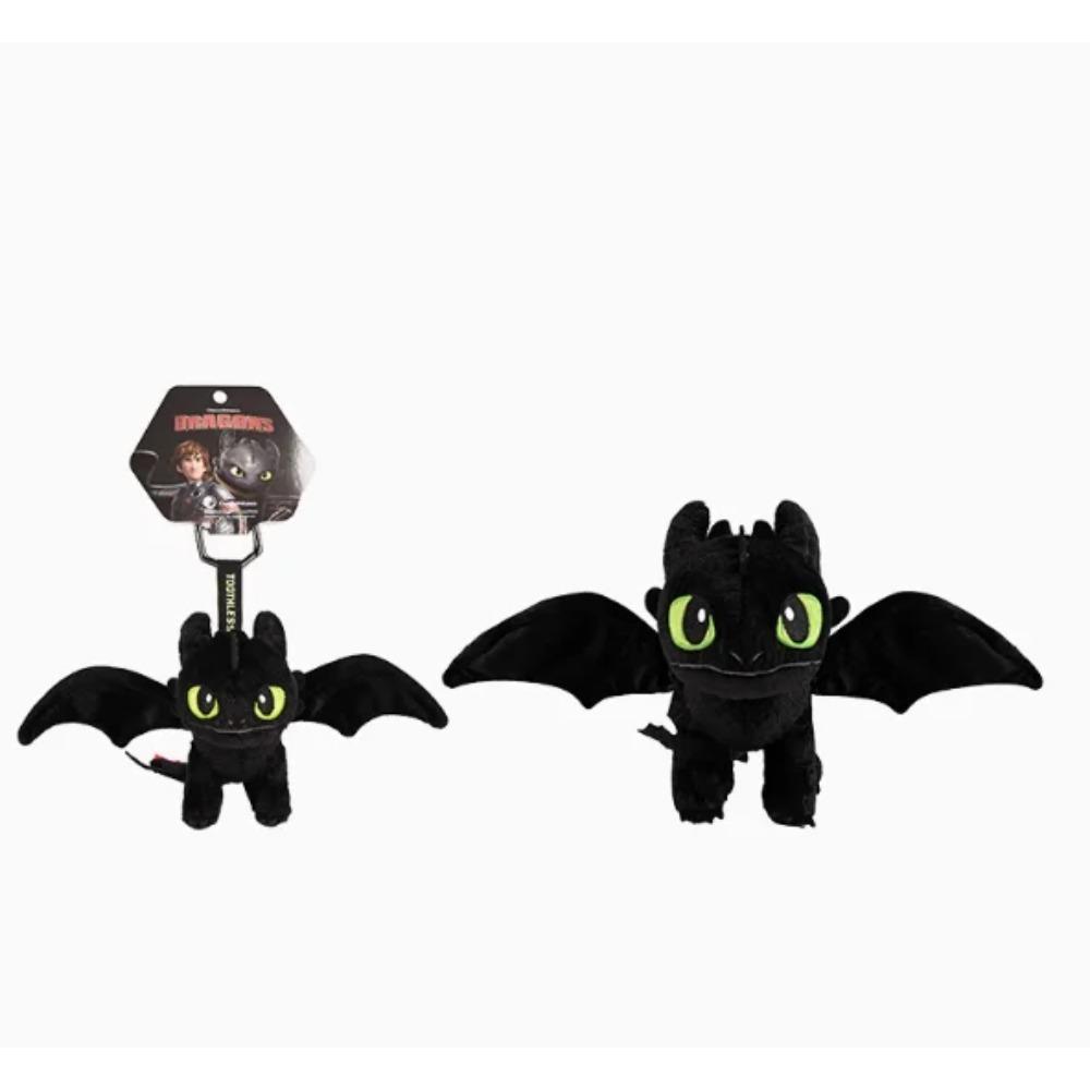 Universal Studios Genuine Potdemiel Toothless Dragon Tamer Master Shoulder Pendant Plush Doll Photo Animation Peripheral Gifts