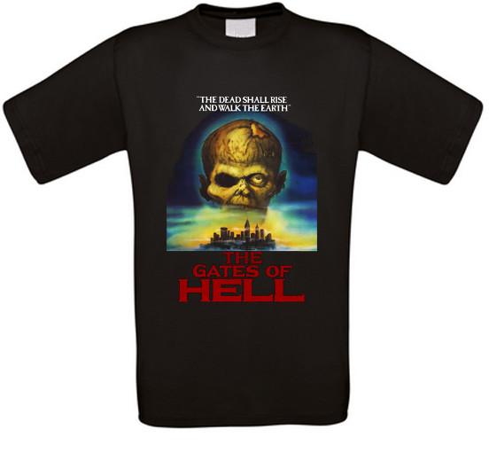 Gates of Hell Horror Cult Movie T-Shirt All Sizes XL